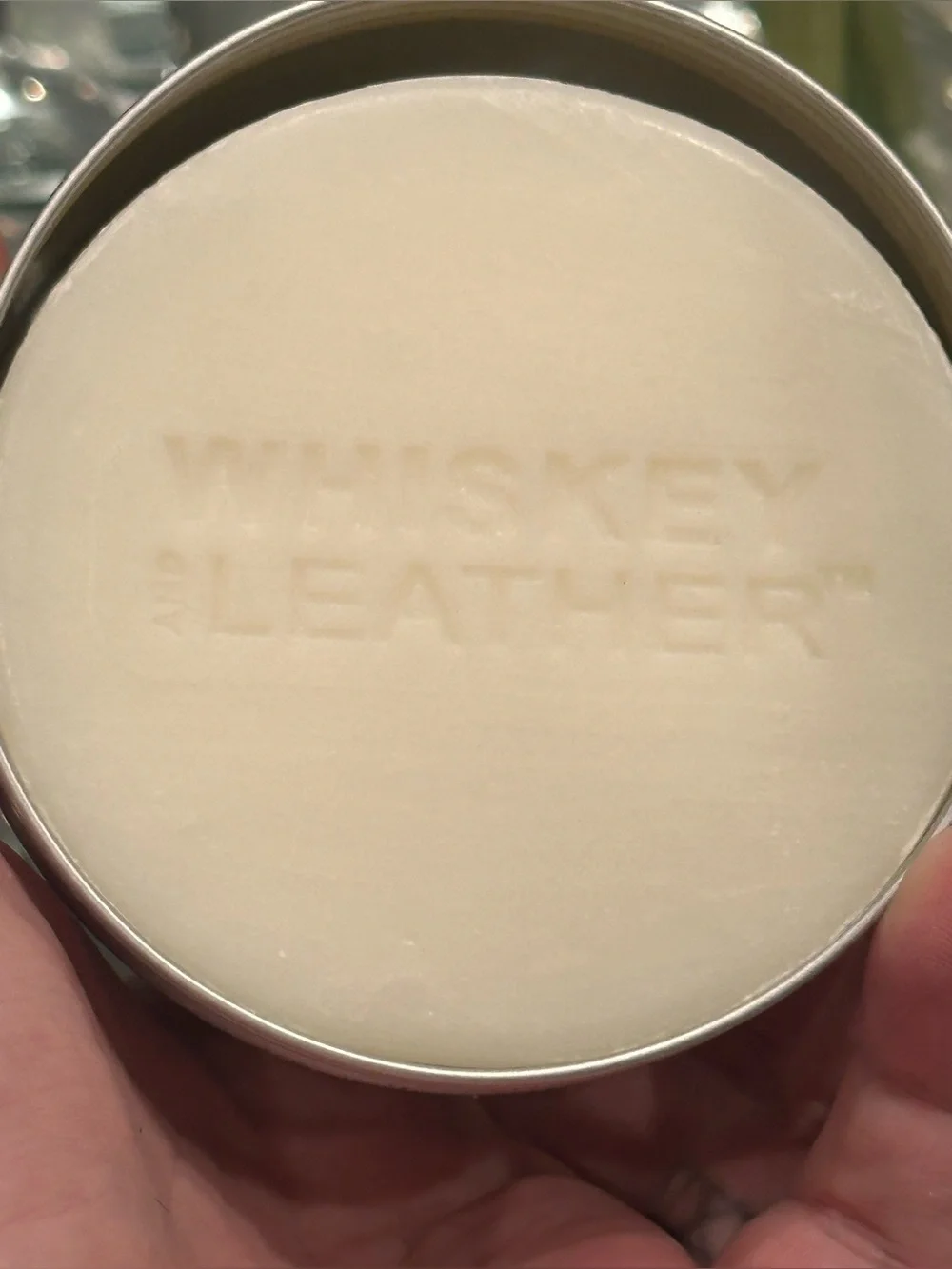 Sand + Fog Whiskey & Leather Teakwood Soap Bar 7oz Western Cowboy Luxury NIB NEW